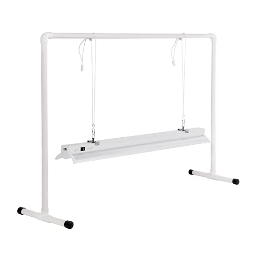 iPower 2 Feet LED Grow Light Stand Natural White Full ...
