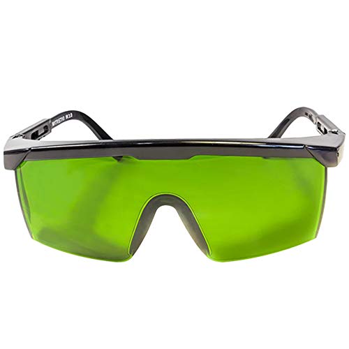 Grow Room Glasses- Indoor Hydroponics Grower Safety Glasses, Green Lens ...