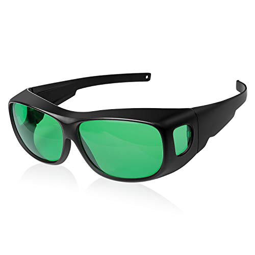 iPower GLGLSSGREENV2 Indoor Hydroponics LED Grow Room Glasses for Intense ...