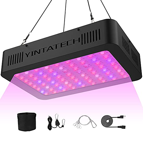 YINTATECH 1200W LED Grow Light Full Spectrum Growing Lamp for ...