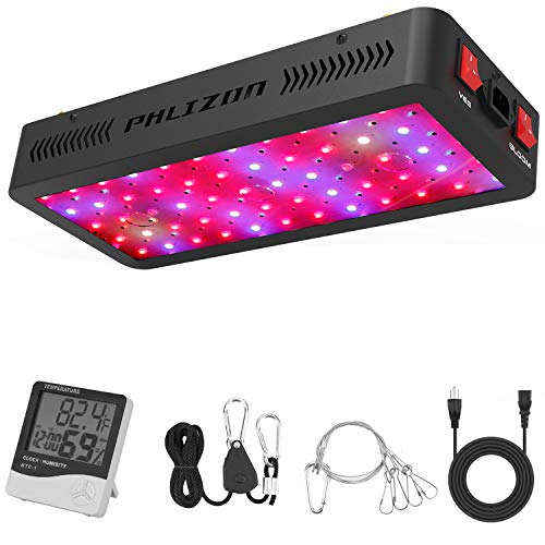 Phlizon 2022 Upgraded 600W LED Plant Grow Light with Samsung ...