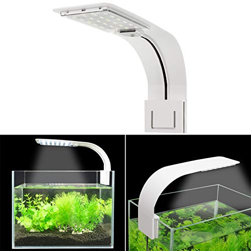 Senzeal X5 Virgo 24 LED Aquarium Light 10W Clip-on Lamp ...