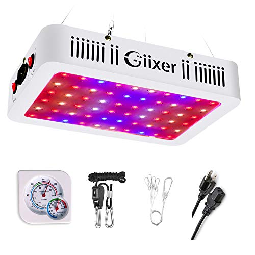 Giixer 600W LED Grow Light, Dual Switch & Dual Chips ...