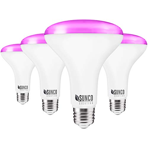 Sunco Lighting Plant Lights for Indoor Growing, BR30 LED Grow ...