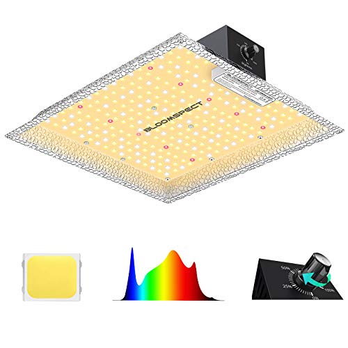 BLOOMSPECT SL600 LED Grow Light with Samsung LEDs, Dimmable Full ...