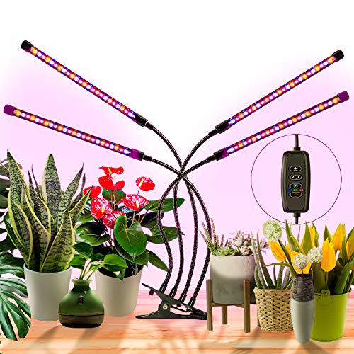 LED Grow Lights for Indoor Plants, 80W Full Spectrum Plant ...