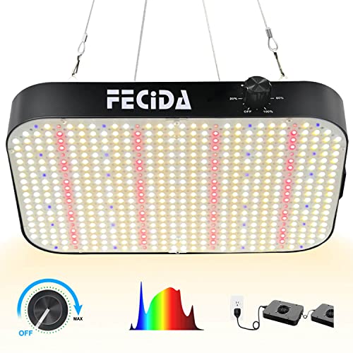 FECiDA 600W LED Grow Light Dimmable, 2022 Best LED Grow ...