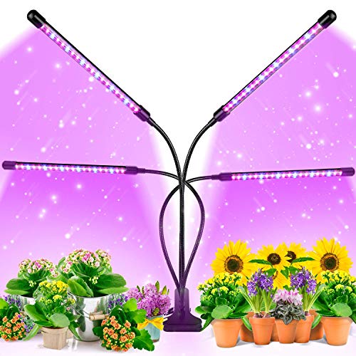 EZORKAS 9 Dimmable Levels Grow Light with 3 Modes Timing ...