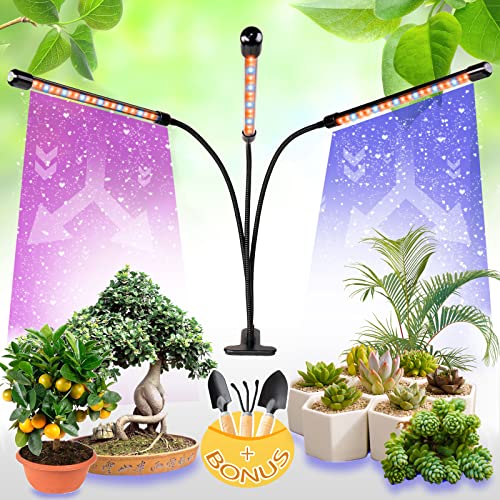 Grow Lights for Indoor Plants Clip Lamps Red and Blue ...