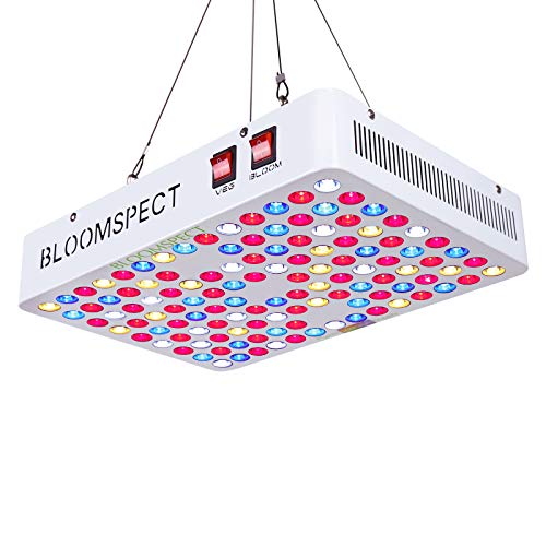 BLOOMSPECT 1200W LED Grow Light: Full Spectrum for Indoor Hydroponics ...