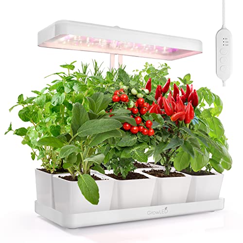 GrowLED LED Indoor Garden, Herb Garden, Kitchen Garden, Height Adjustable, ...