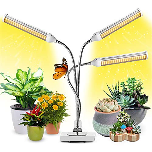 Grow Lights for Indoor Plants, KINGBO Full Spectrum LED Grow ...