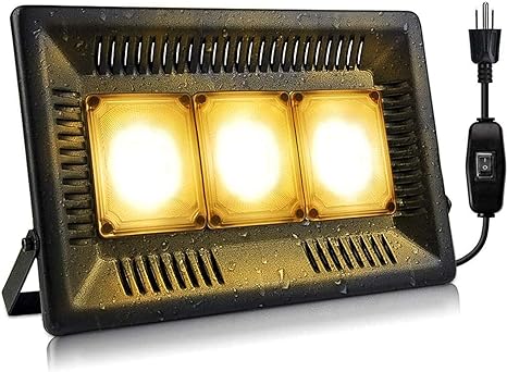 can you use grow lights outside
