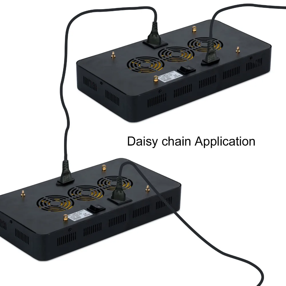 how to daisy chain grow lights