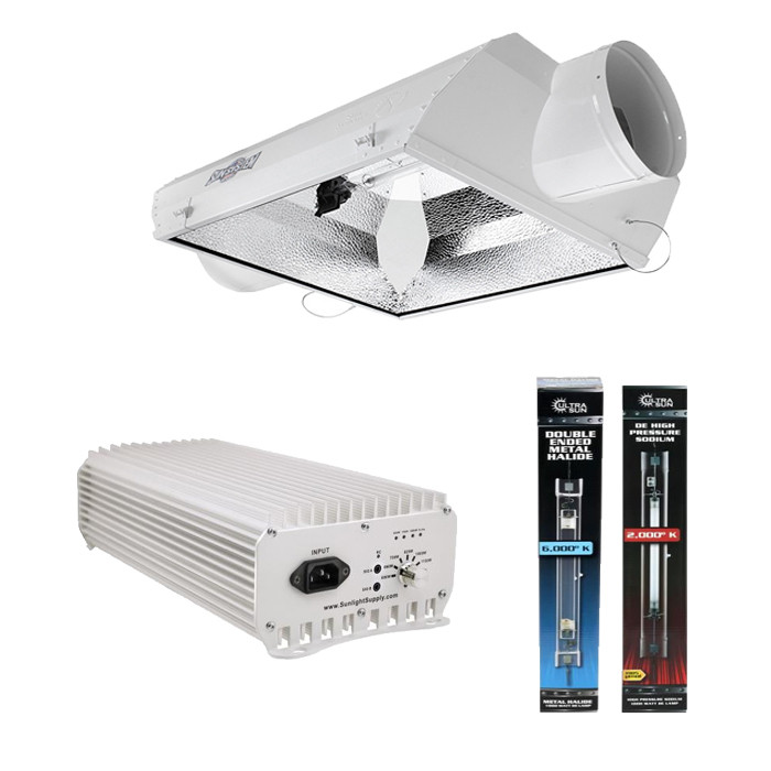 are double ended grow lights better